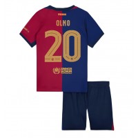 Barcelona Dani Olmo #20 Hemmatröja Barn 2024-25 Kortärmad (+ Korta byxor)